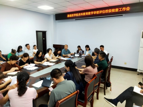 我校扎实开展本科教育教学审核评估校级专项检查